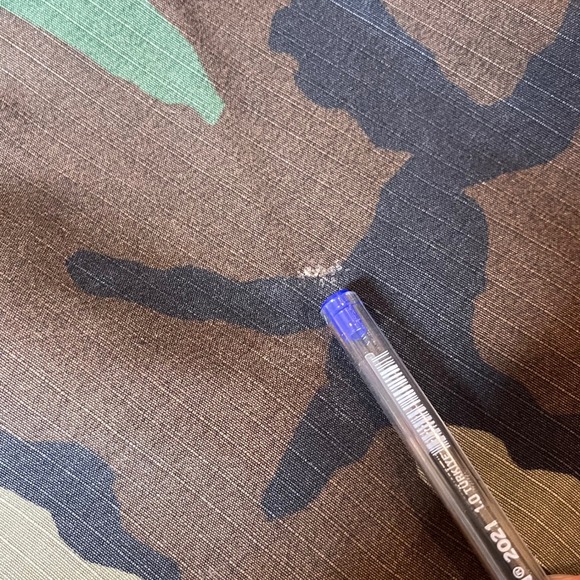 Vintage 1970s US Army Woodland Camo BDU Jacket Pants Set Mens USGI ECWCS - SMALL - Picture 9 of 16